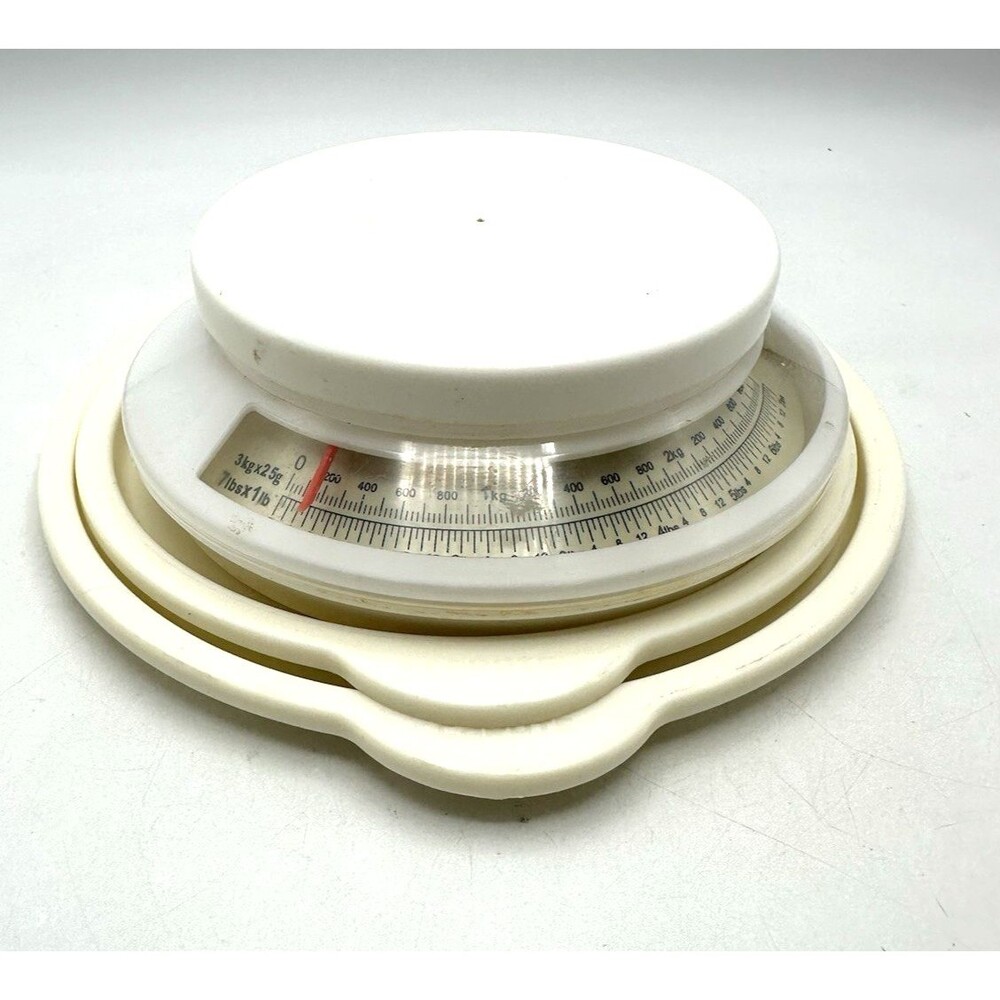 CAROTE Food Scale with 2 Plates RARE
